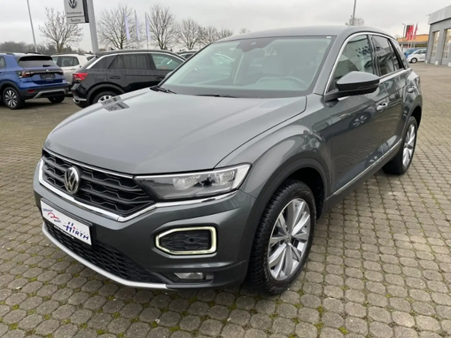Volkswagen T-Roc Style 1.0 TSI LED+LEDER+ALU Grau - 2