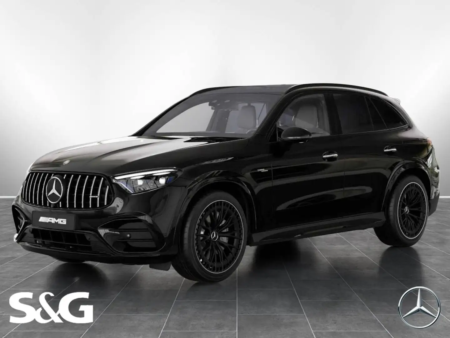 Mercedes-Benz GLC 43 AMG 4MATIC MBUX+360°+DIG-LED+AHK+Fahrassi Nero - 1