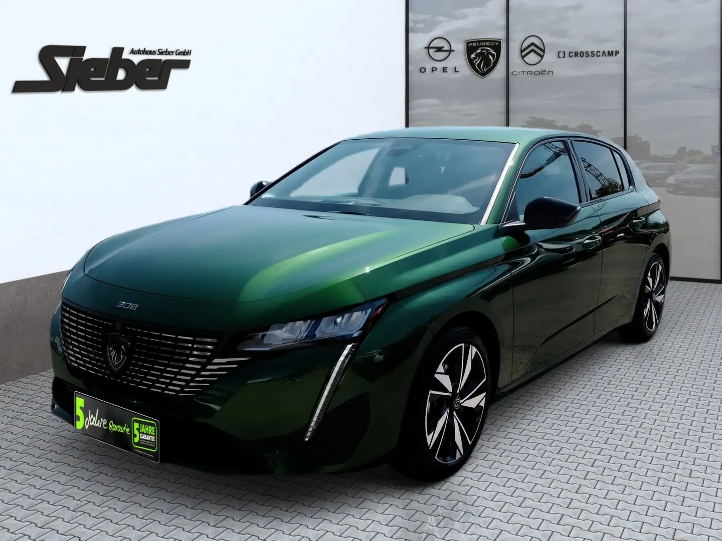 Peugeot 308 1.2 PureTech 130 Allure Grün - 2