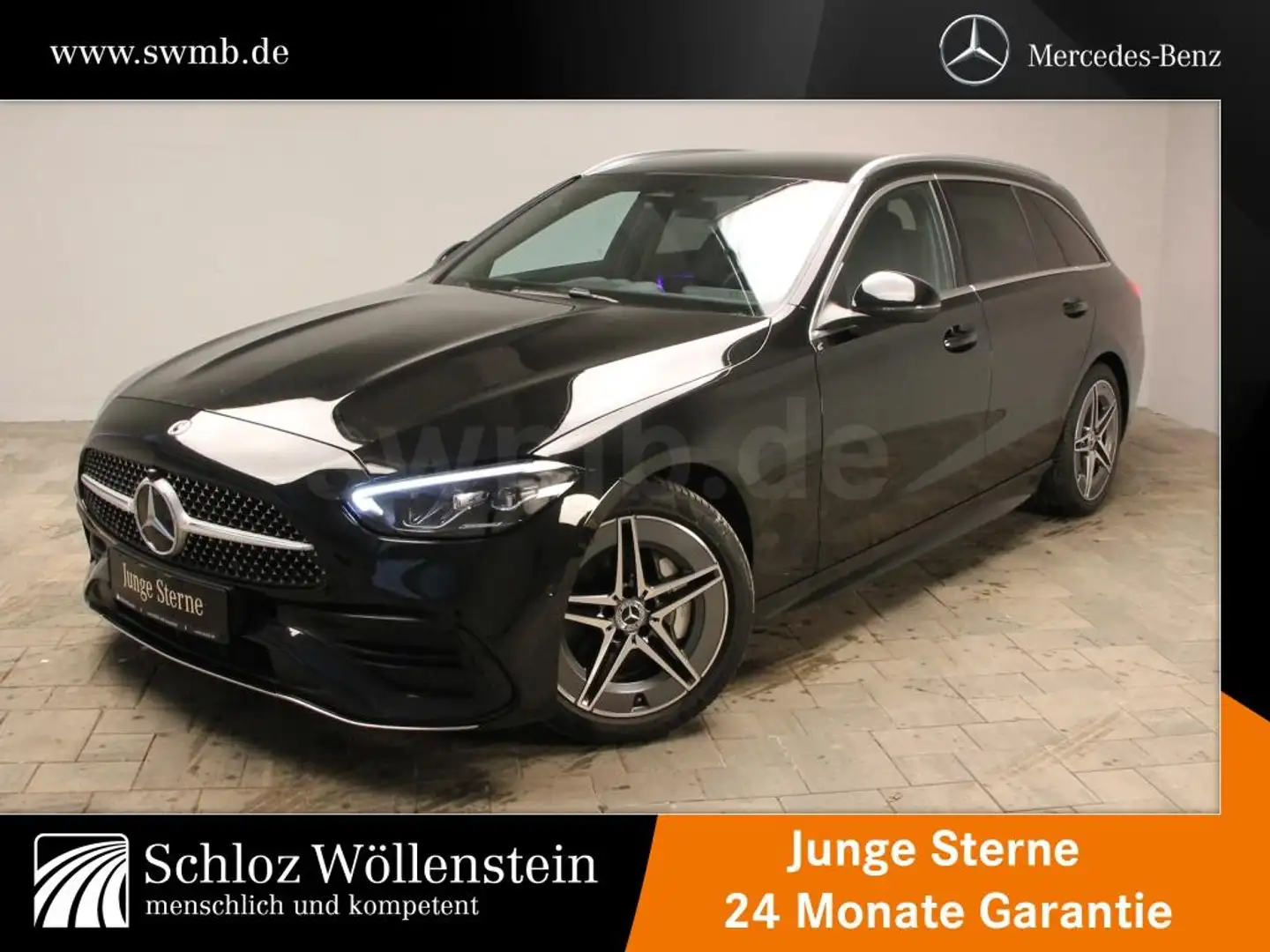 Mercedes-Benz C 300 T AMG/LED/Memory/Totwinkel/RfCam/Winter-P Schwarz - 1