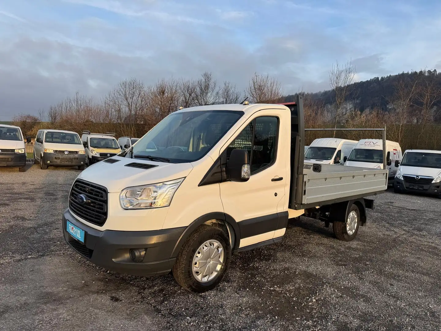 Ford Transit Ford Transit Pritsche EK L2 350/92 Klima Weiß - 1