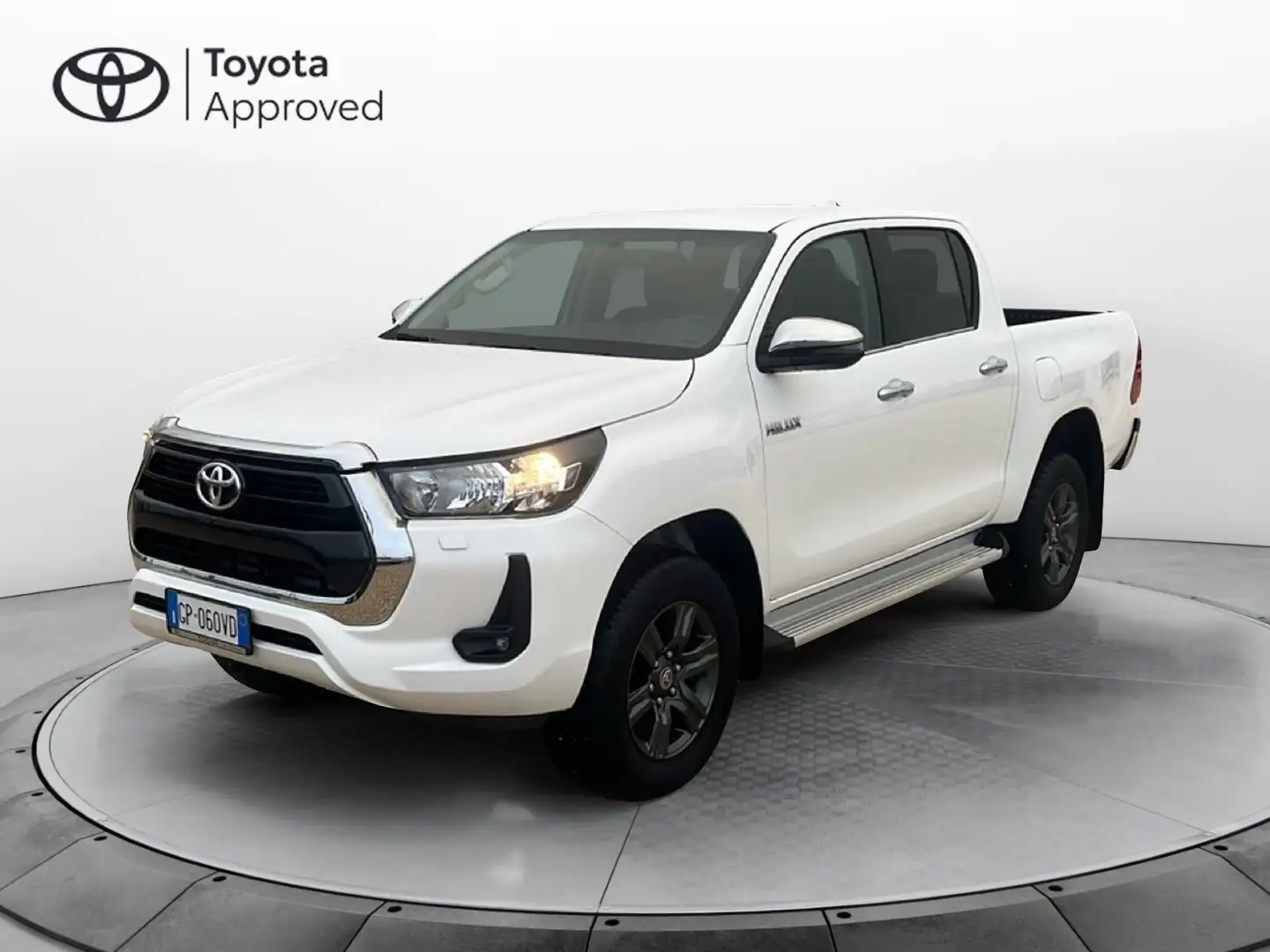 Toyota Hilux Hilux 2.4 D-4D A/T 4WD 4 porte Double Cab Lounge Bianco - 1