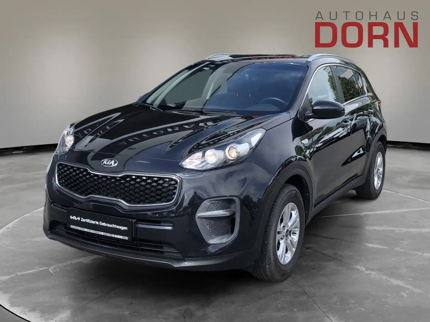 Kia Sportage Edition 7 1.6 Emotion-Paket Sitz-/Lenkradheizung Negro - 1