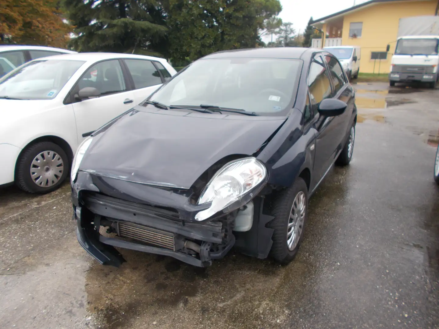 Fiat Grande Punto 1.3 mjt II 16v Pop 75cv 5 PORTE Nero - 1