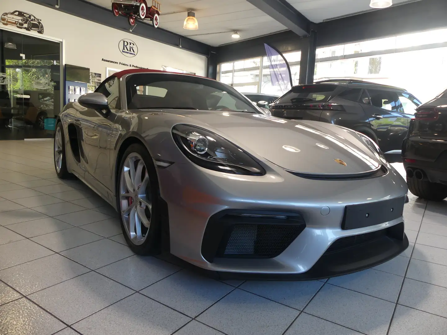 Porsche 718 Spyder 718 SPYDER 4.0 PDK 125 KM. Plateado - 1