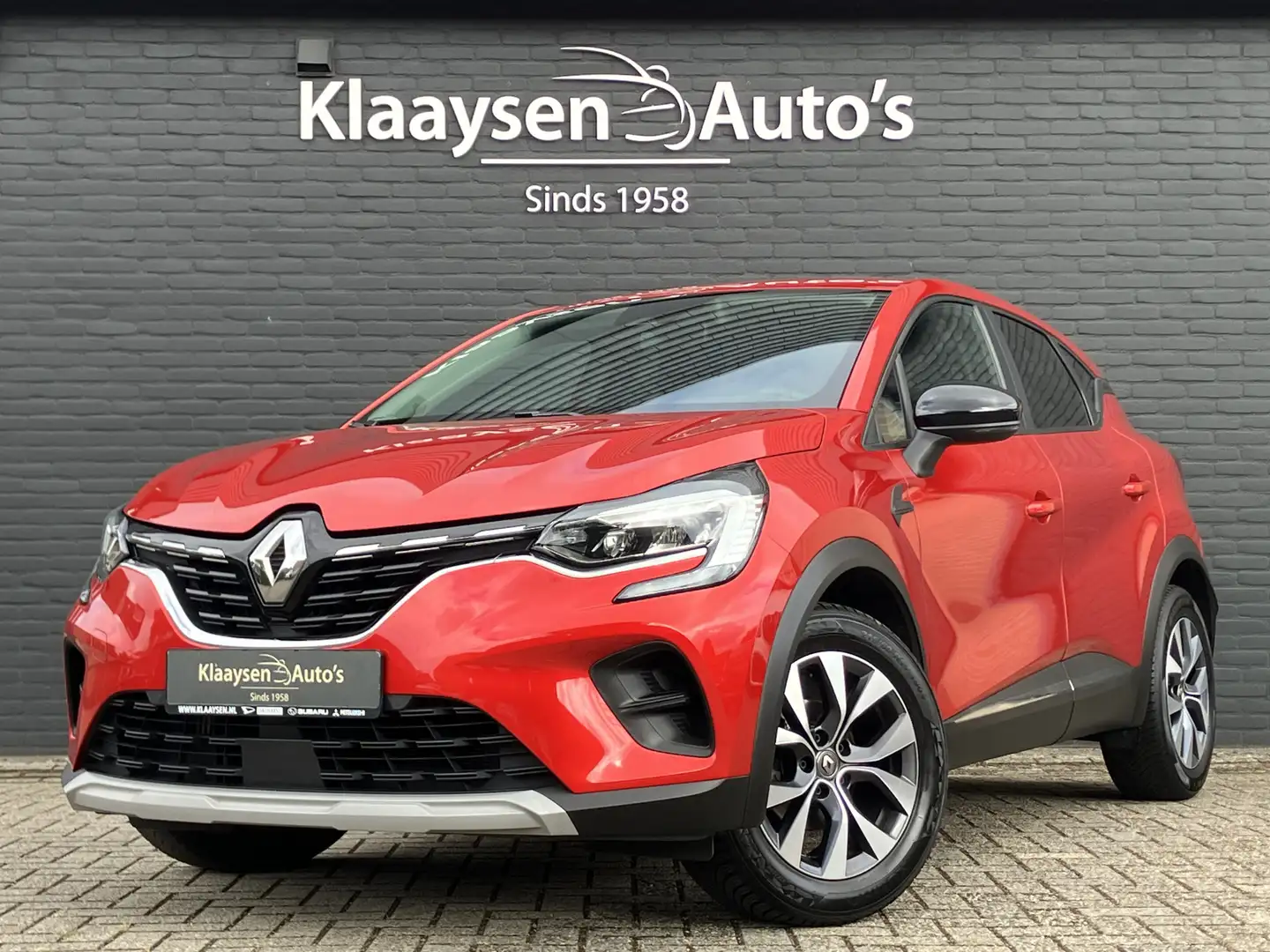 Renault Captur 1.0 TCe 100 pk Intens | 1e eigenaar | navigatie | Rood - 1