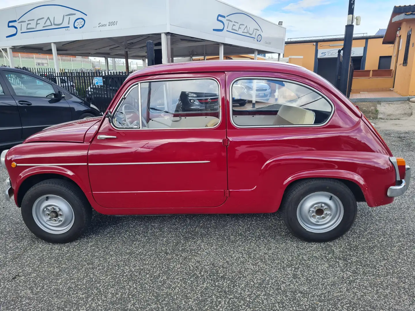 Fiat 600 D *2 PROP.*LIBRETTO ORIGINALE* Rood - 1