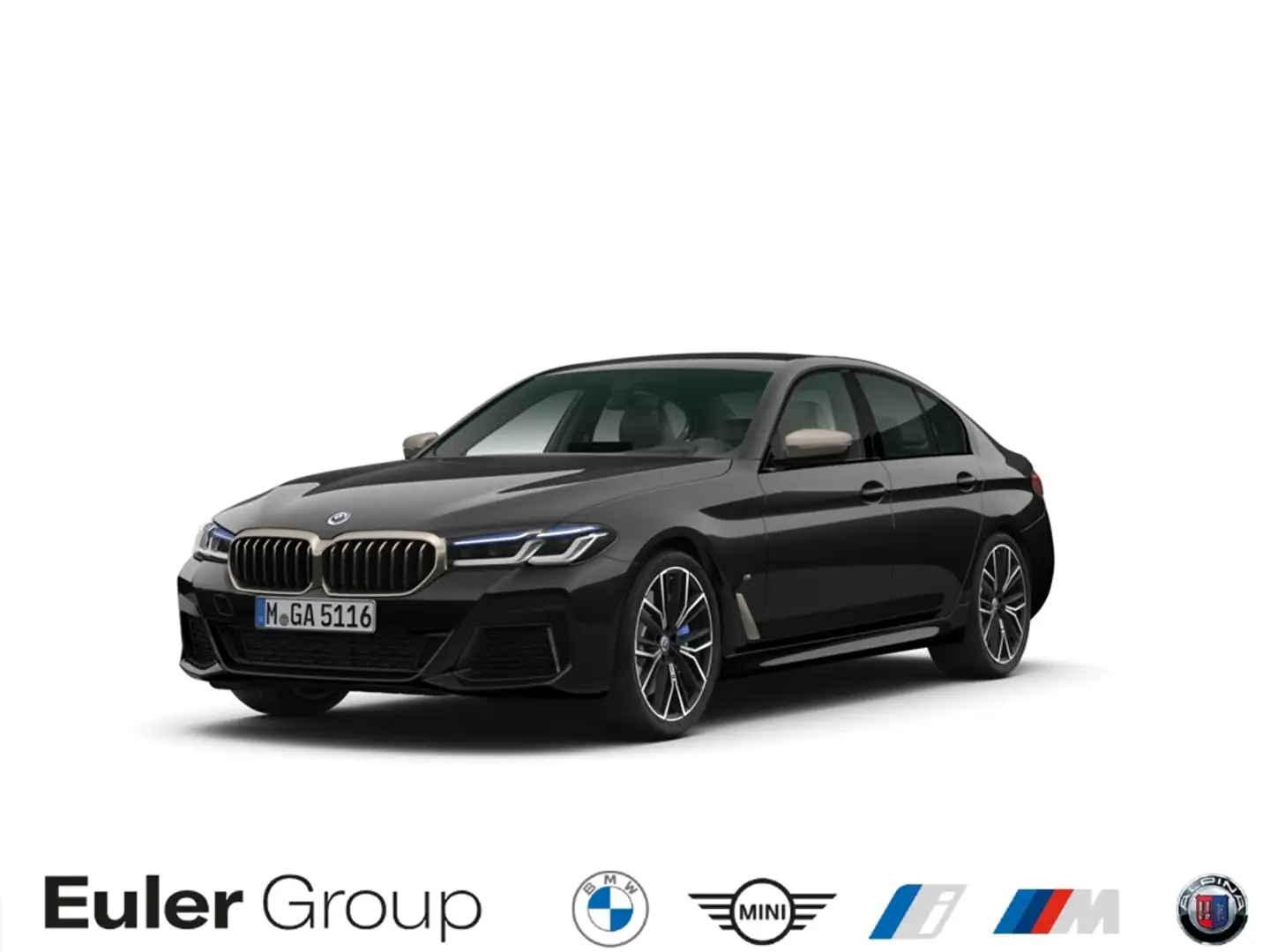 BMW 550 i A xDrive Limousine Sportpaket HUD AD StandHZG Na Schwarz - 1