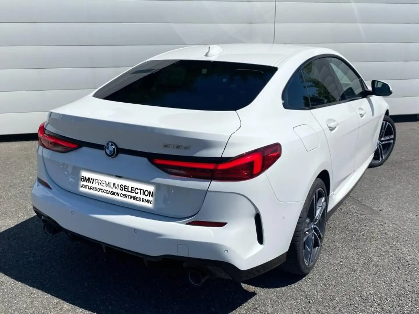 BMW 218 218dA 150ch M Sport BVA8 Blanc - 2