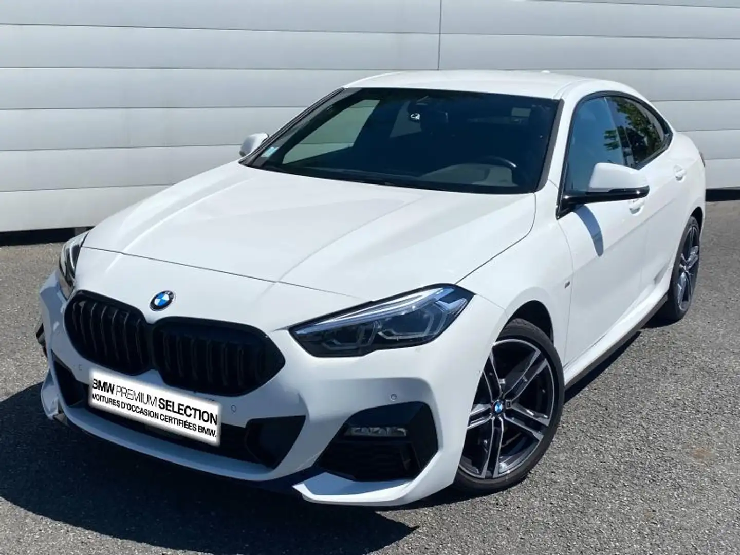 BMW 218 218dA 150ch M Sport BVA8 Blanc - 1