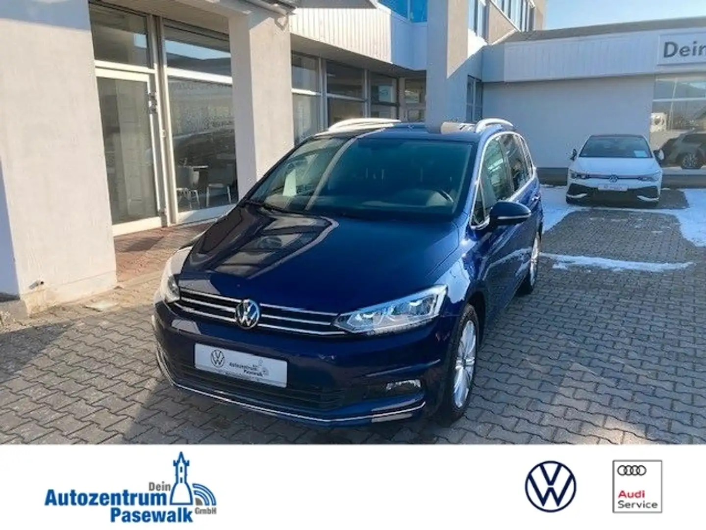 Volkswagen Touran 5T 1.5 TSI Highline Blau - 1