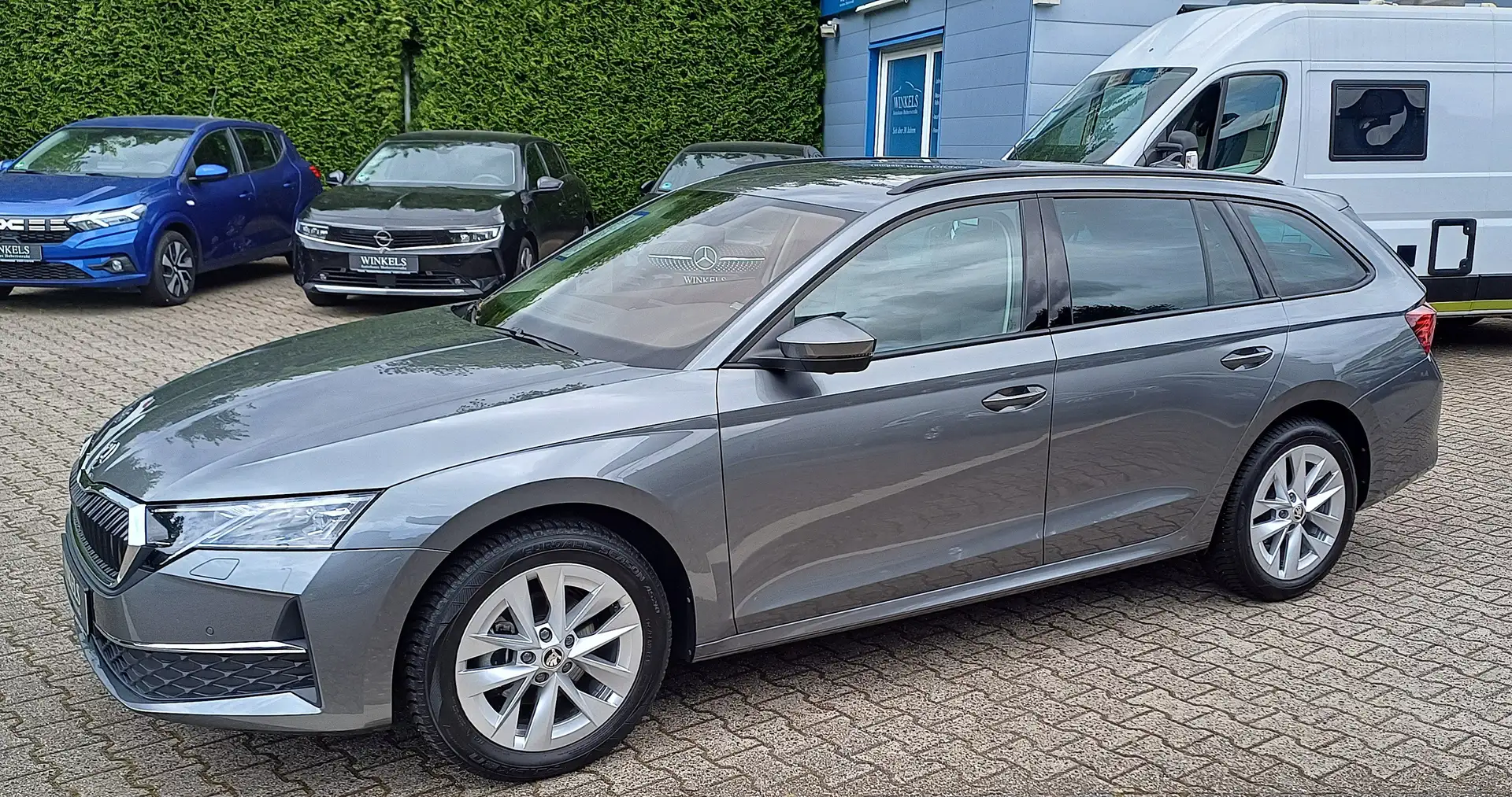 Skoda Octavia Selection Plus DSG-Navi-Leder-Kamera-17"-Facelift Grijs - 1