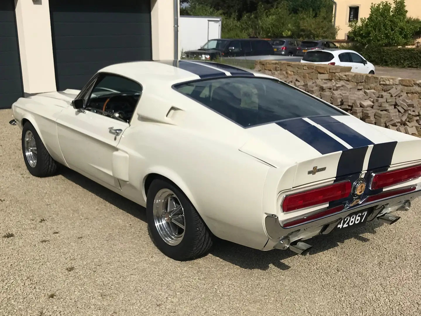 Ford Mustang Shelby Fehér - 2