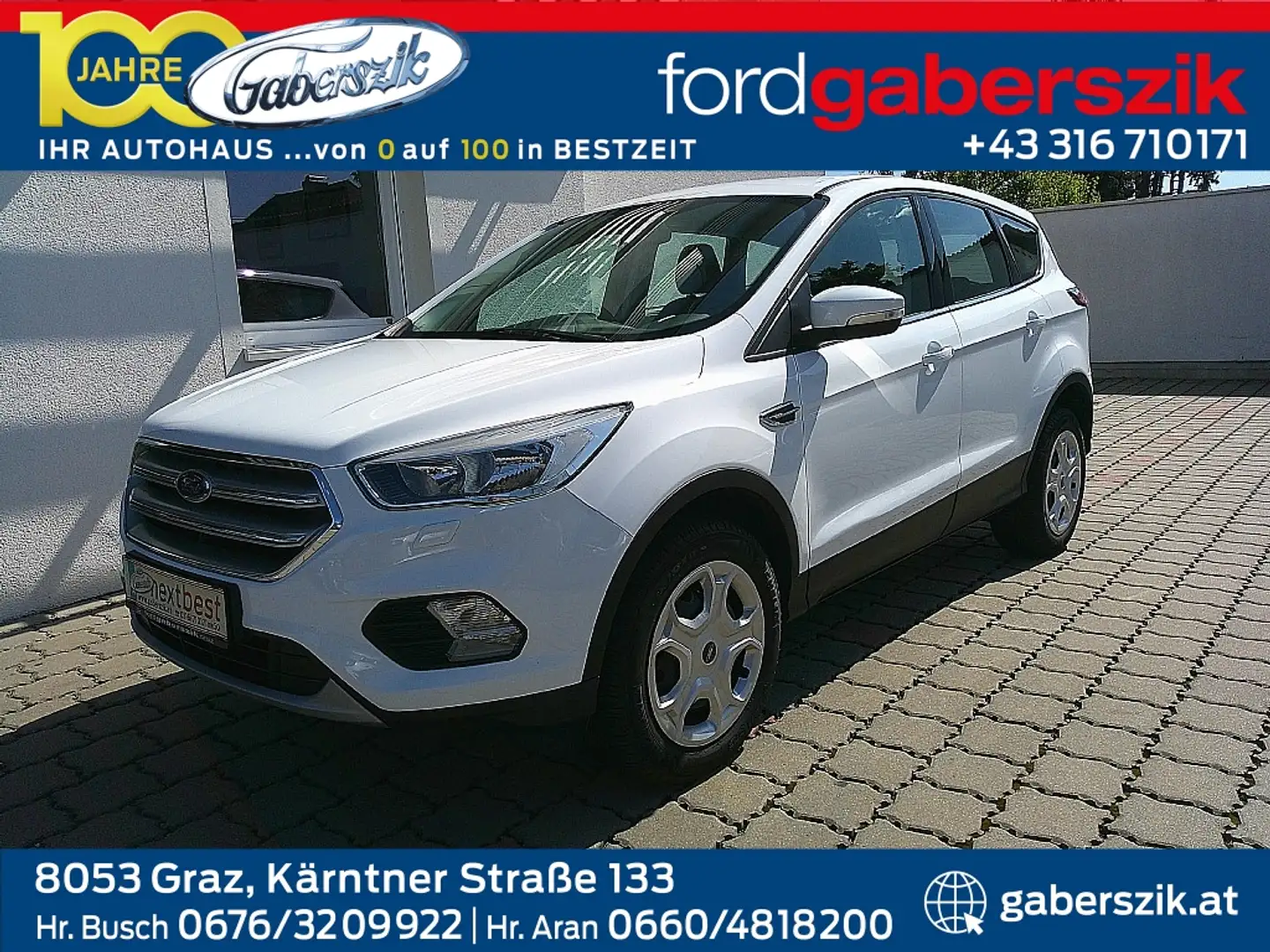 Ford Kuga 1,5 EcoBoost Trend Weiß - 1