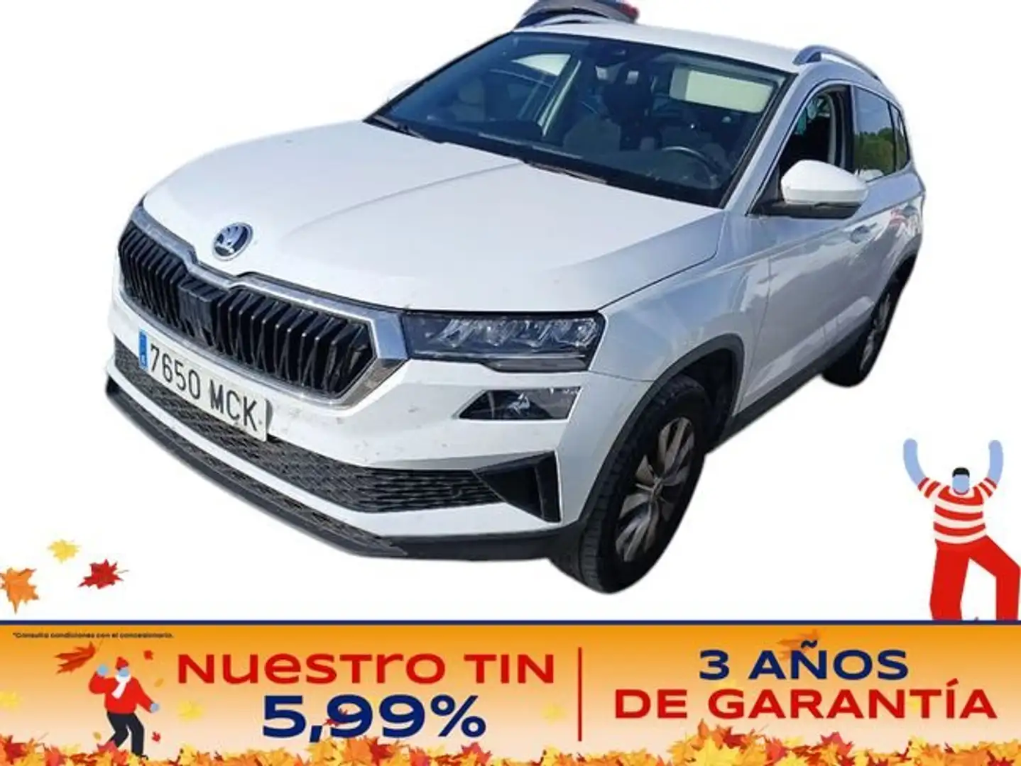 Skoda Karoq 2.0TDI Ambition 4x4 110kW Blanco - 1