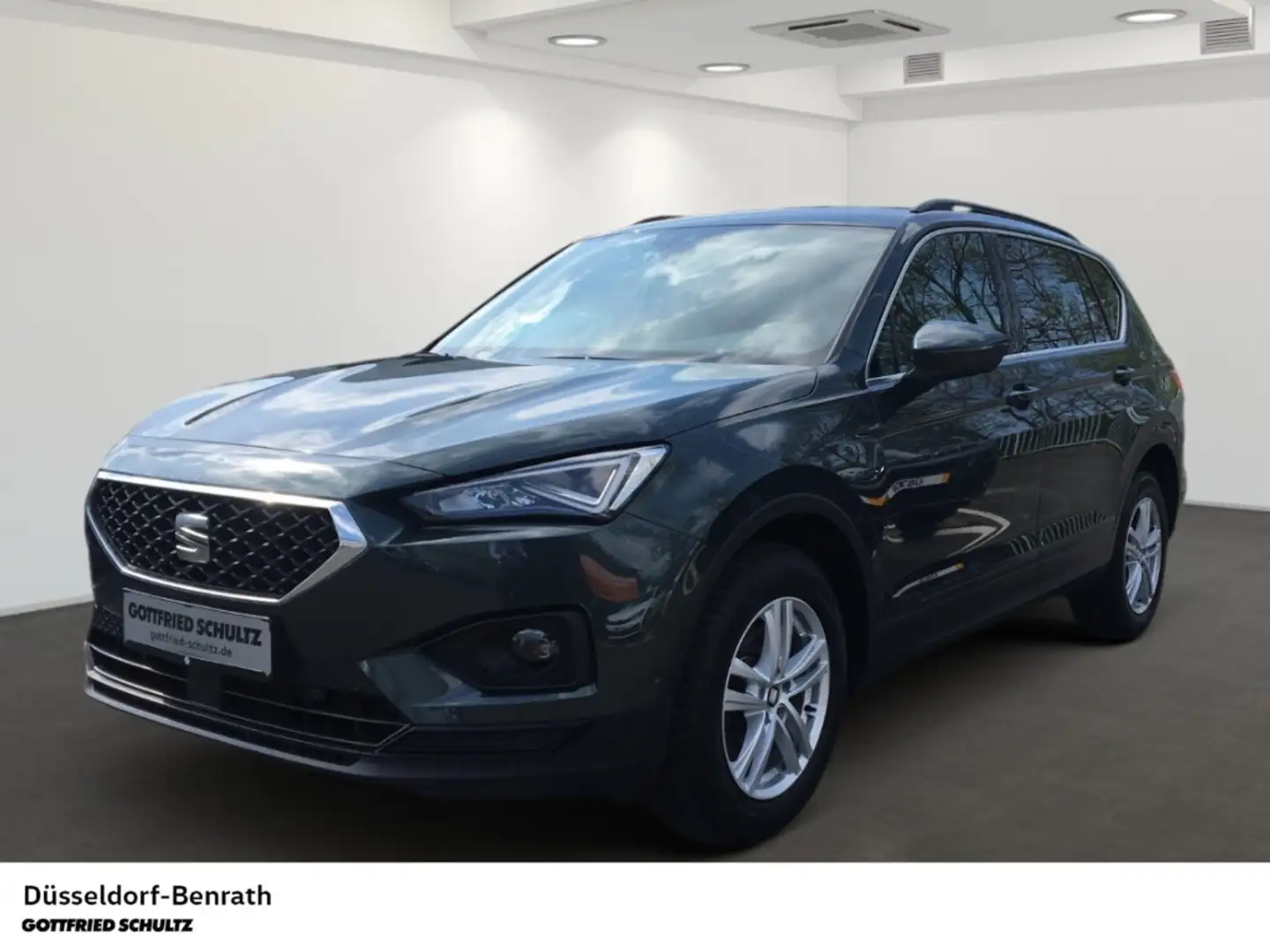 SEAT Tarraco Style 1.5 TSI DSG Voll-LED AHK Navi Einparkhilfe K Zelená - 1