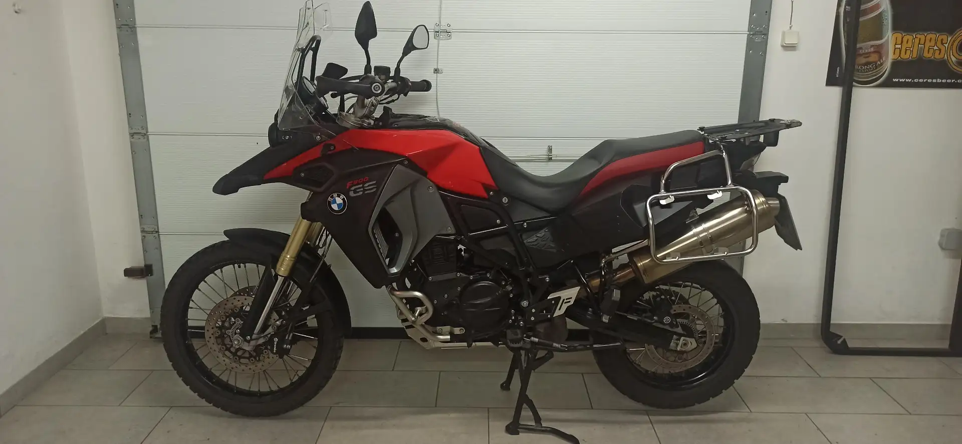 BMW F 800 GS Adventure Rouge - 1