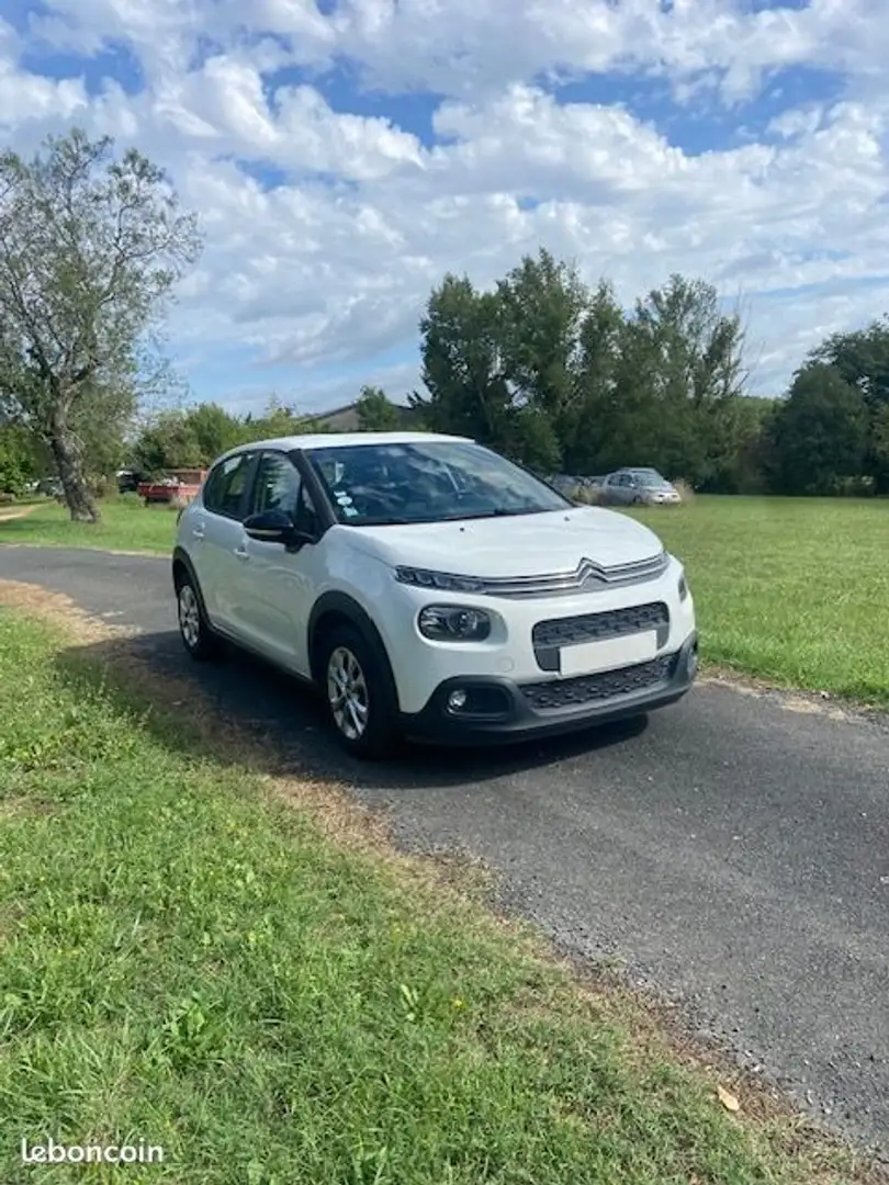 Citroen C3 v4 bhdi 75 bvm feel Blanc - 2