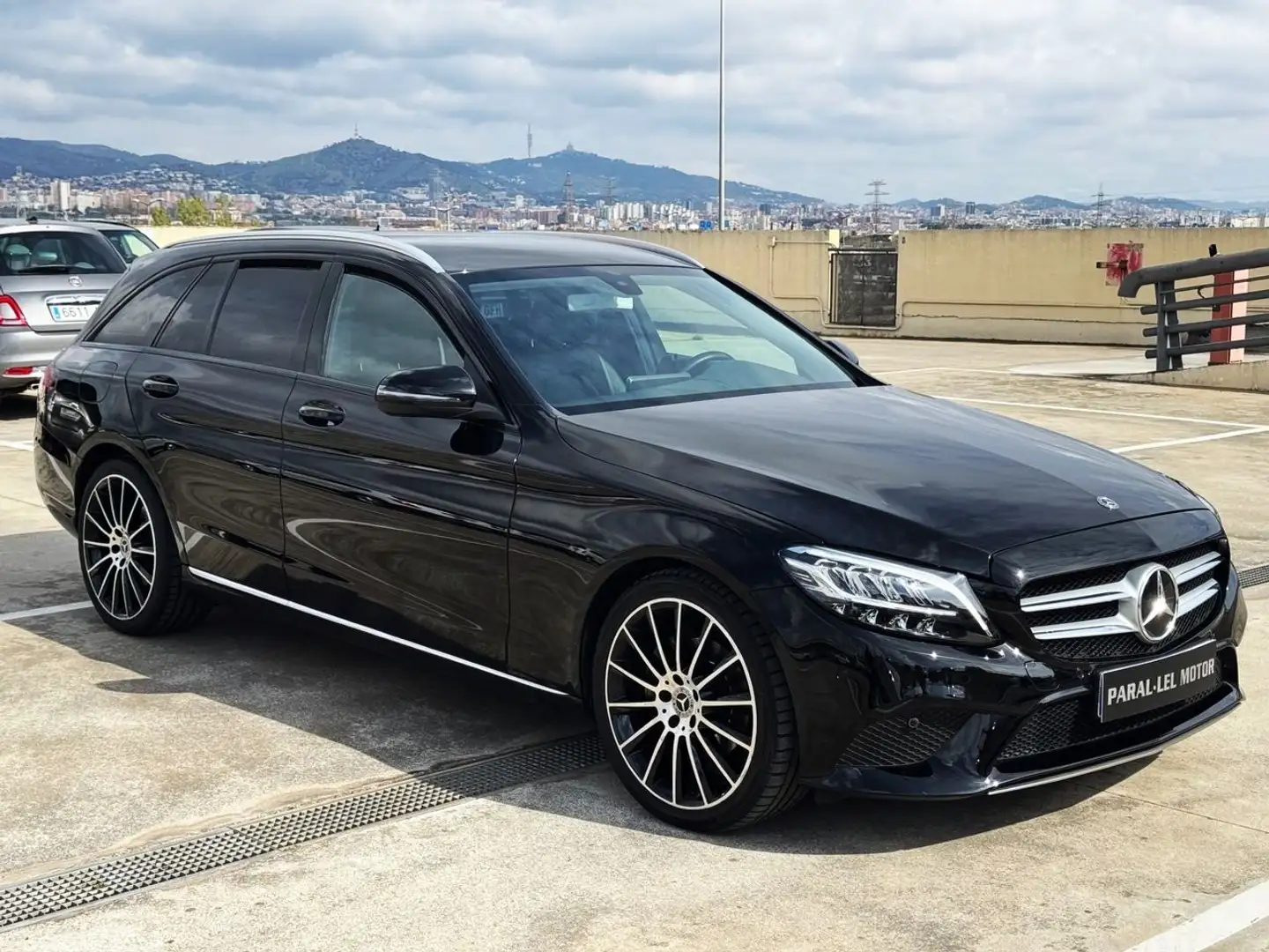 Mercedes-Benz C 220 220d ESTATE AMG LINE con CÁMARA TRASERA, NAVEGADO Negro - 1