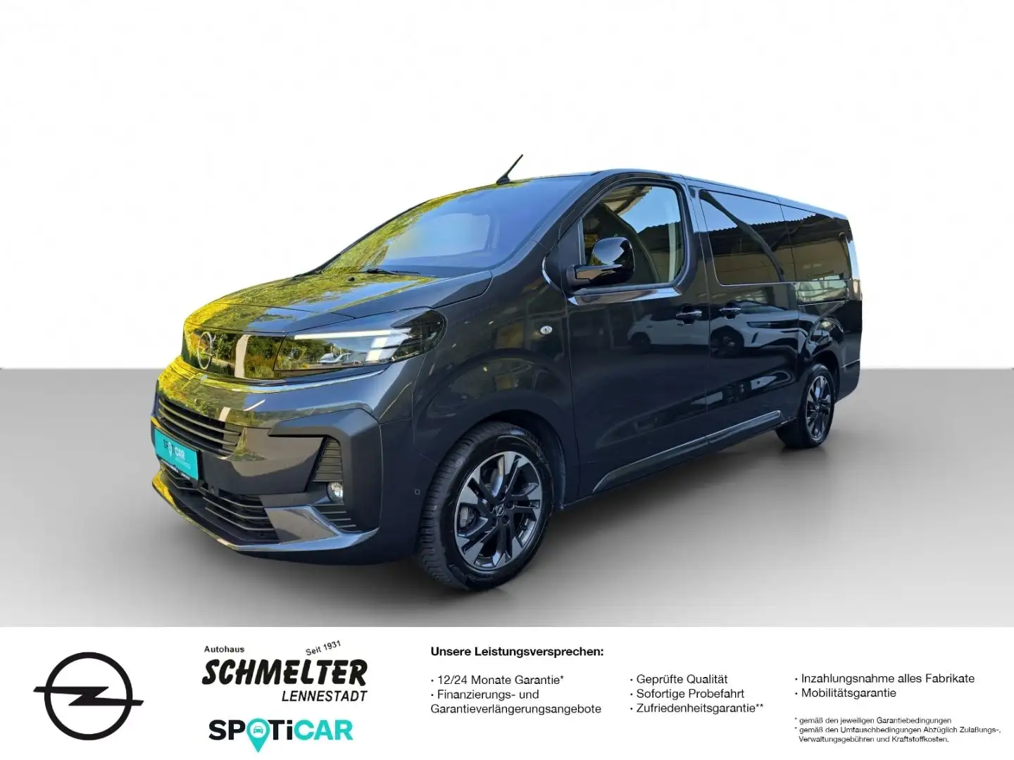 Opel Zafira Life L AT,Navi,Kamera,Sitzheizung,9 Sitze Grau - 1