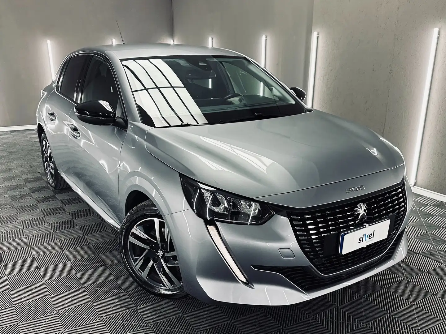 Peugeot 208 208 1.5 bluehdi Allure Pack s Grigio - 1