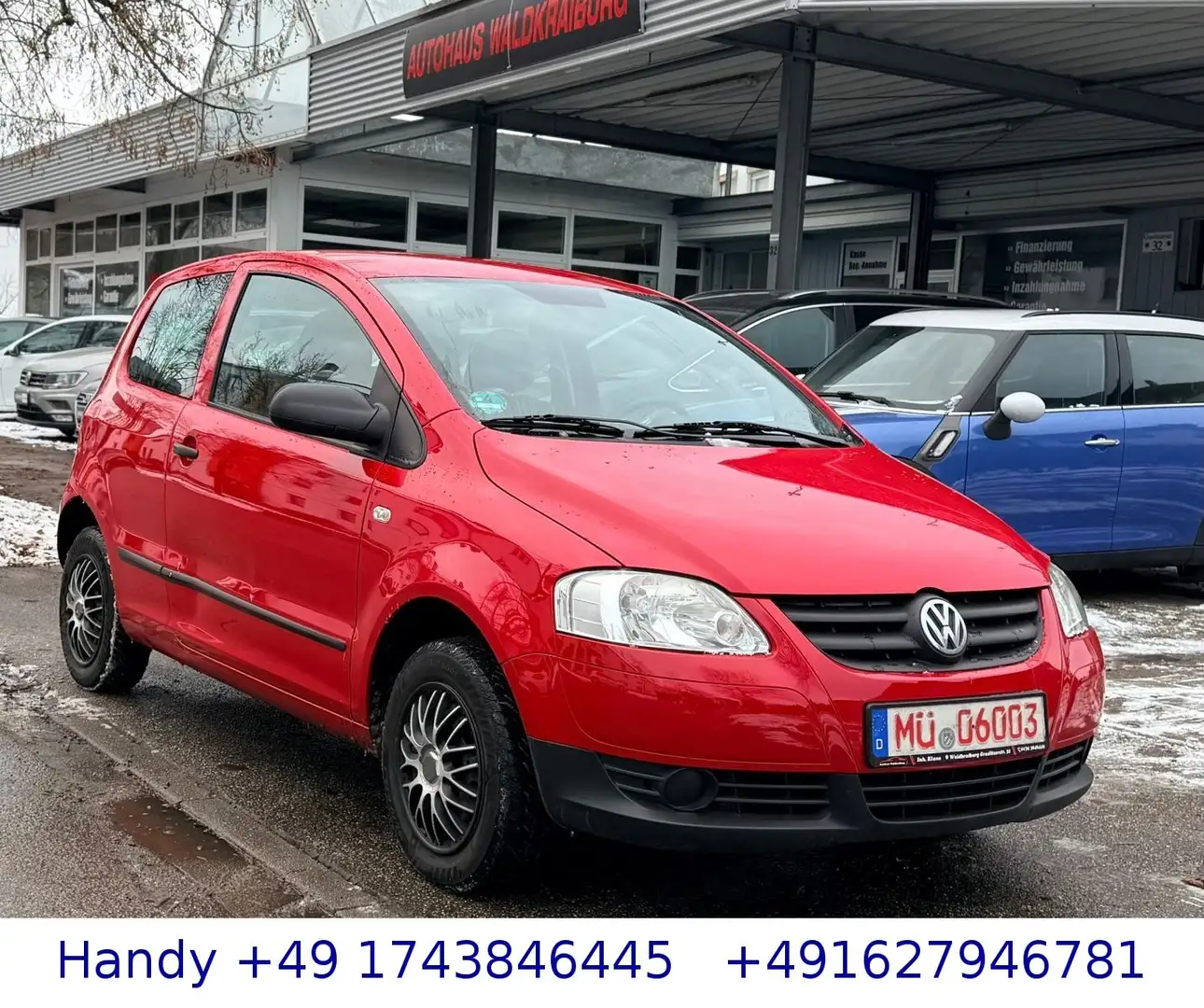 Volkswagen Fox 1.2i Color/TÜV AU 11.2026/Tornadorot/S-Heft Rot - 1