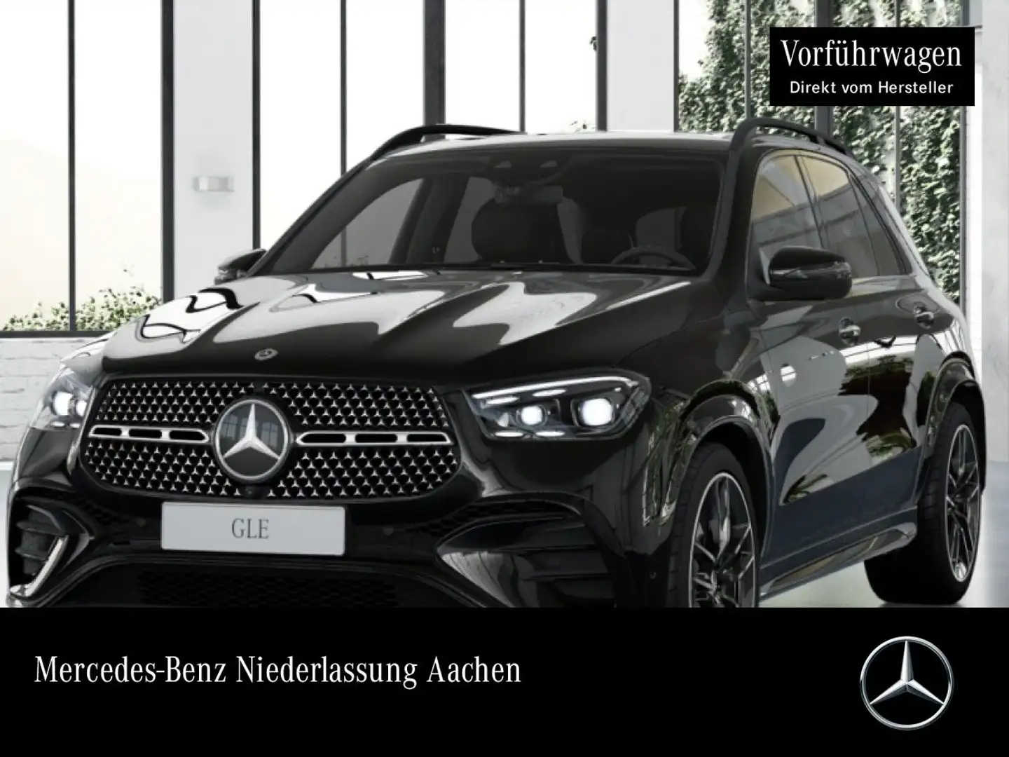 Mercedes-Benz GLE 450 4M AMG+NIGHT+PANO+360+AHK+MULTIBEAM+HUD+9G Schwarz - 1