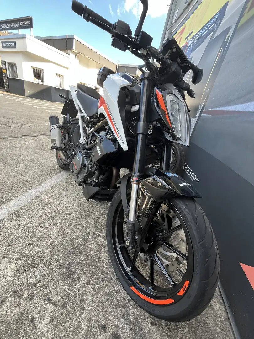 KTM 390 Duke Biały - 1