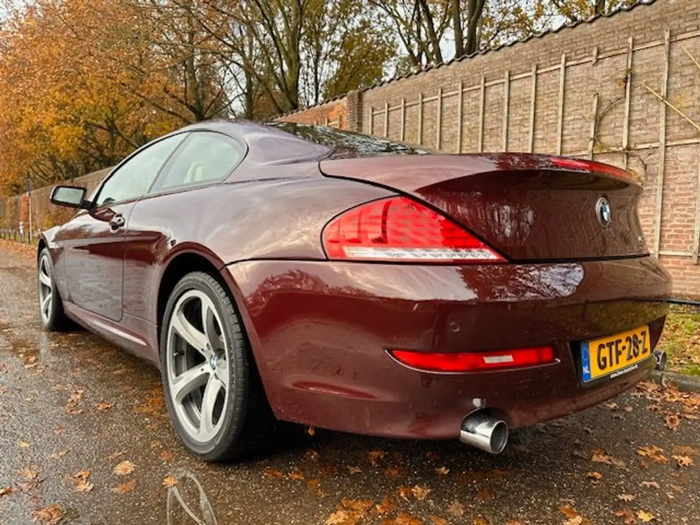 BMW 630 Sport st. Pano Dak Active Cruise Nightvision Rojo - 2