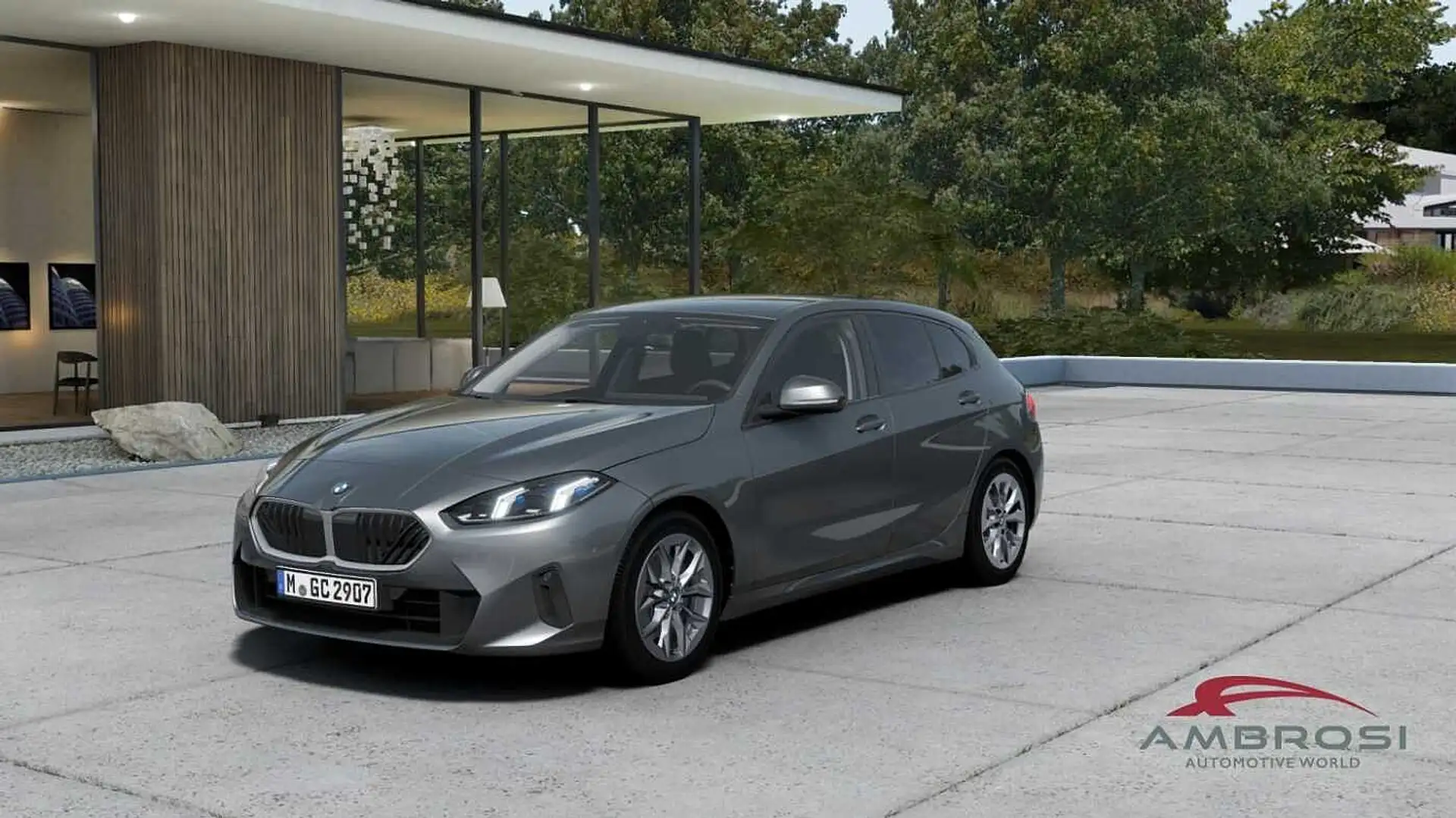 BMW 118 5-porte 118d Premium Package Grijs - 1
