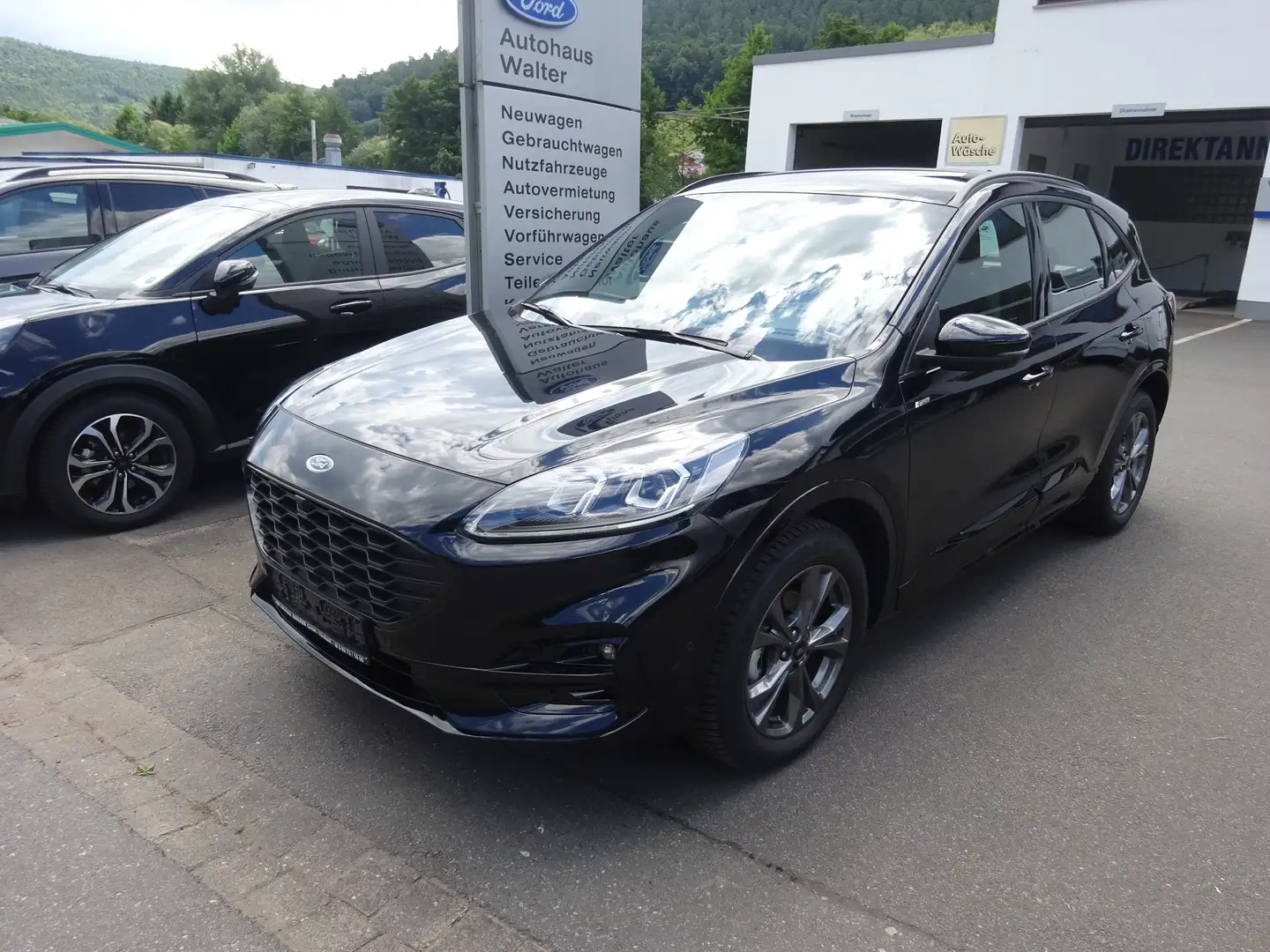 Ford Kuga Hybrid ST-Line LED Navi Kamera ACC AHK Allrad Zwart - 1