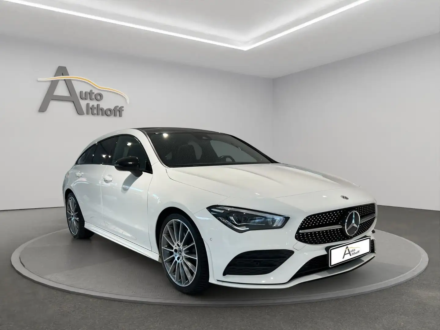 Mercedes-Benz CLA 250 4M AMG BUR BEAM PANO KAM CARPL DISTRO Blanc - 1