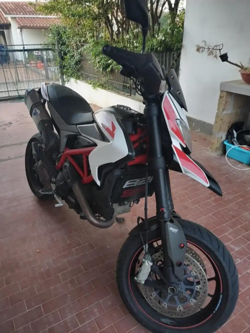 Ducati Hypermotard 821 Blanco - 2