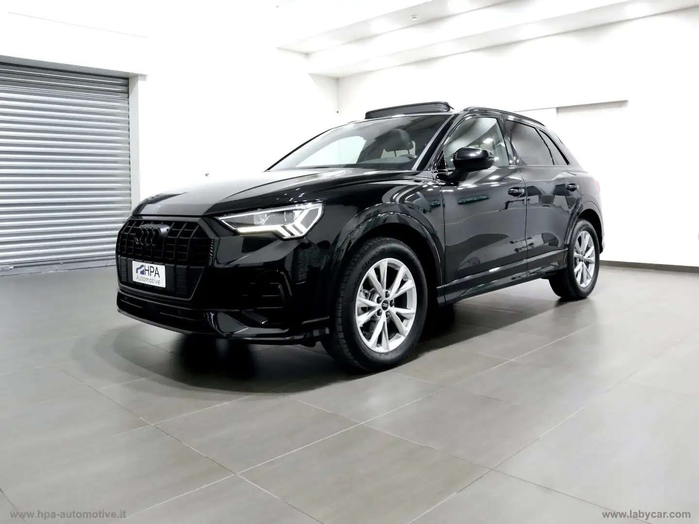 Audi Q3 2.0TDI S-line NAVI TETTO LED CAMERA 360 PELLE Nero - 1
