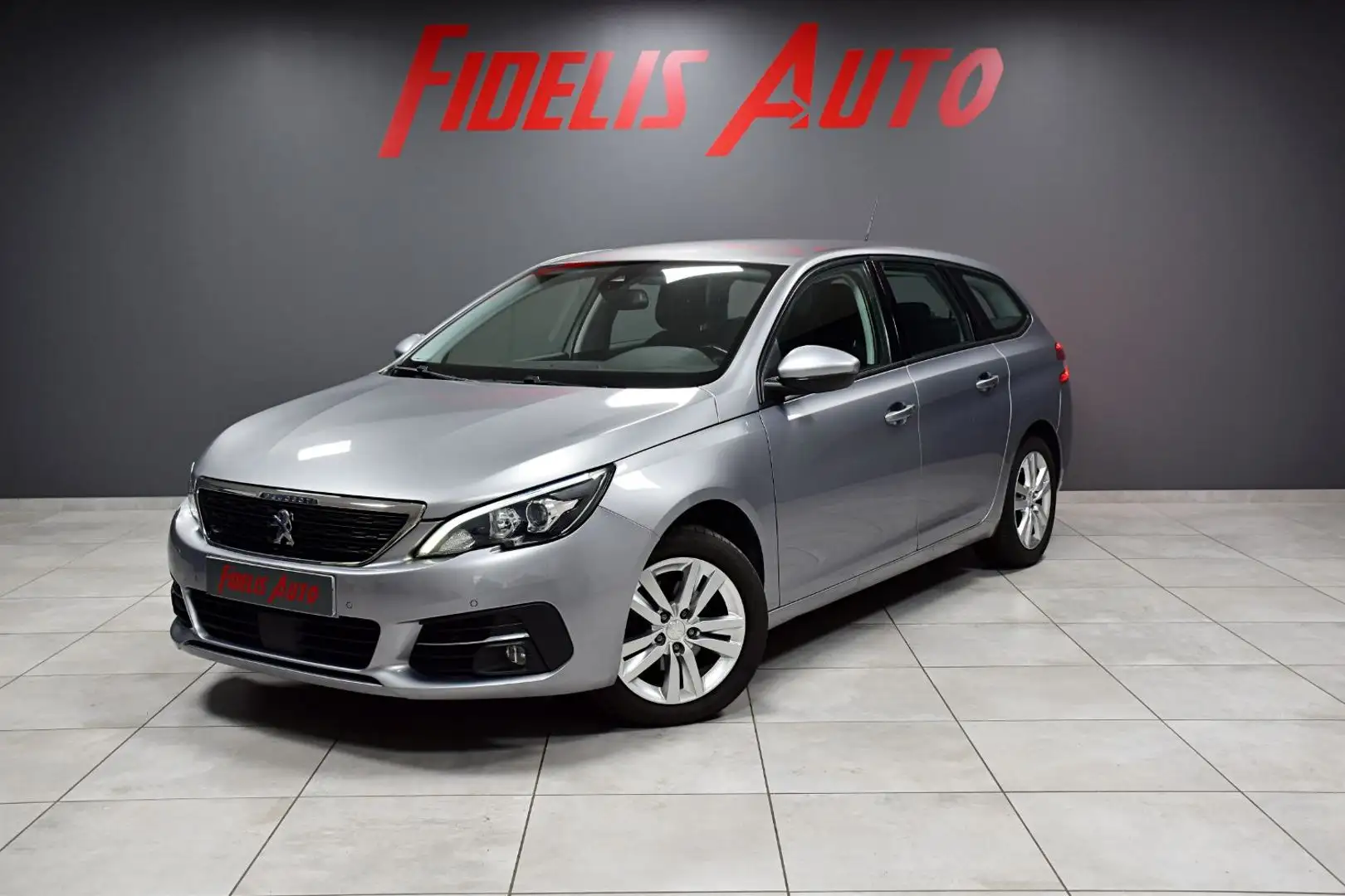 Peugeot 308 BLUEHDI 130CH EAT8 ACTIVE BUSINESS ATTELAGE Grijs - 1