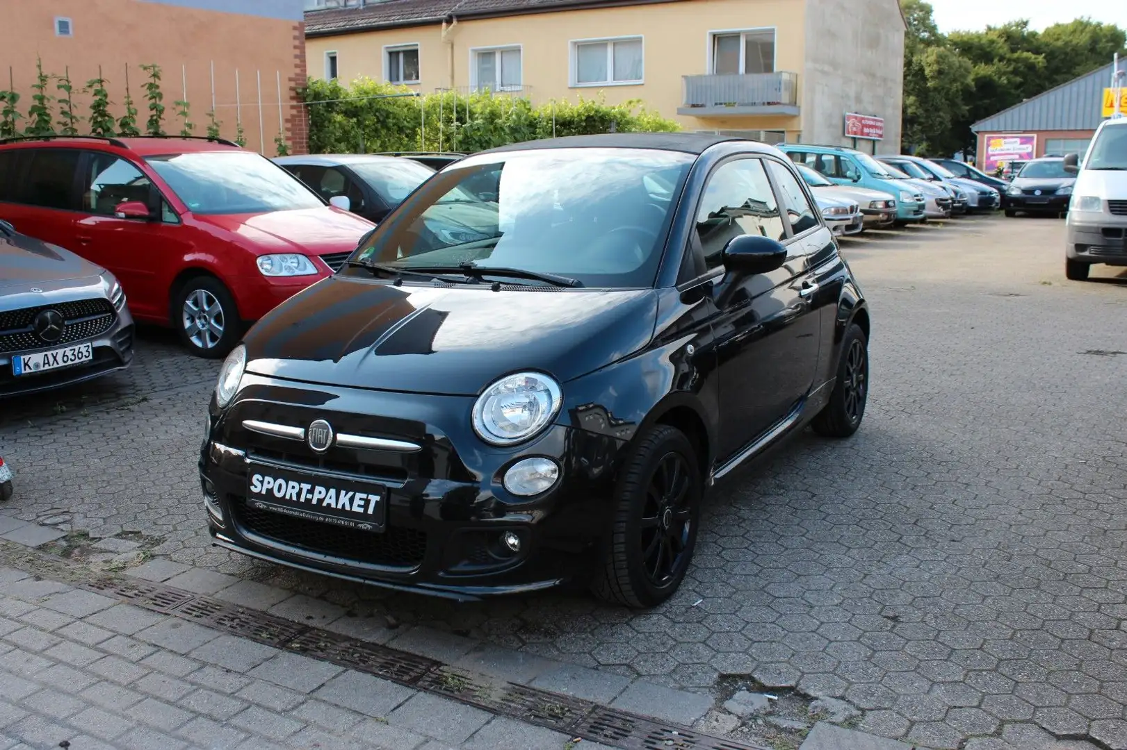 Fiat 500 S/Teilleder/Klima/PDC/Allwetter/MP3/Tüv Neu - 1