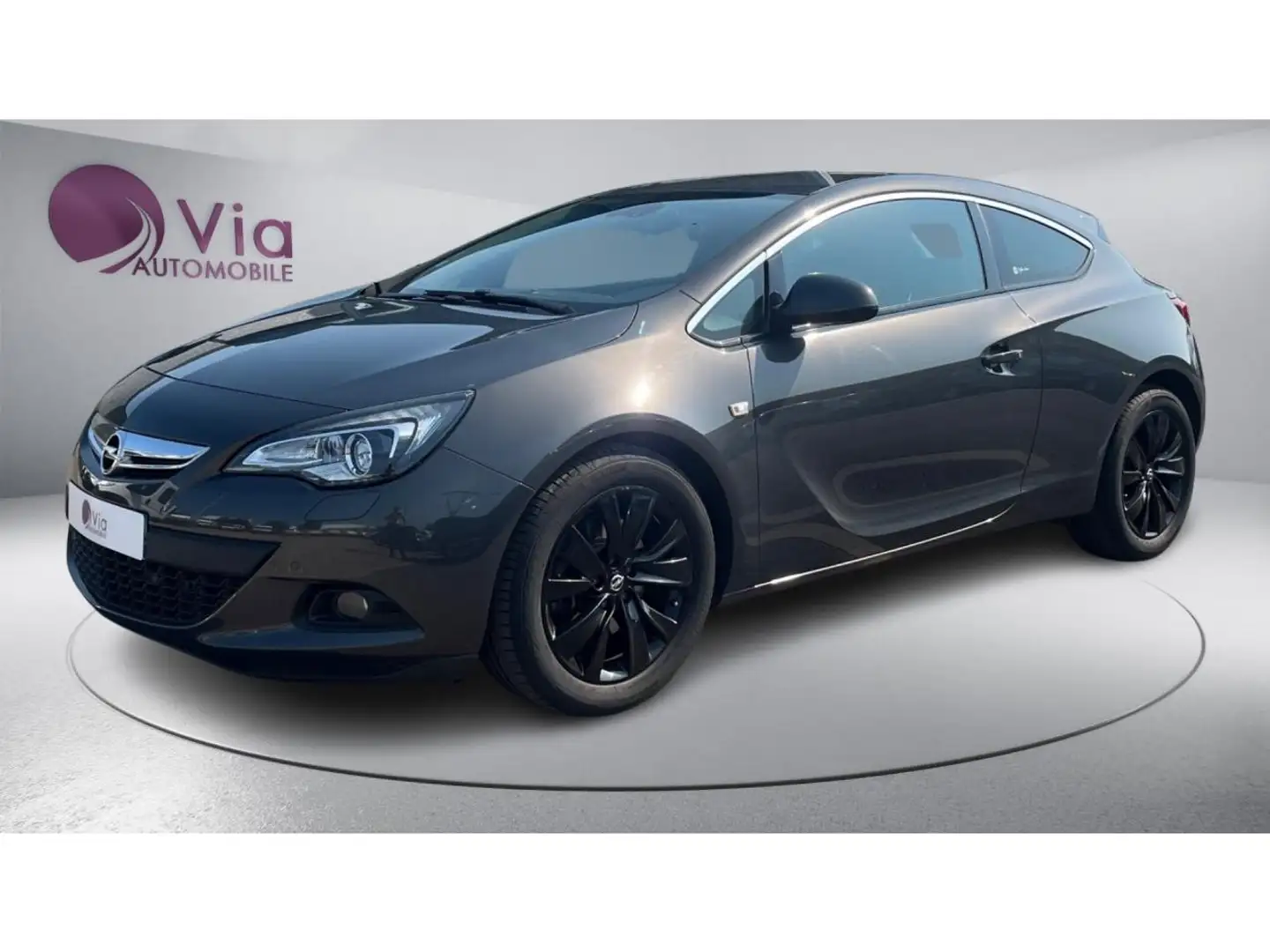 Opel Astra GTC Coupé 1.4i Turbo 140 Sport - SIEGES + VOLANT CHAUFFANTS Szary - 1