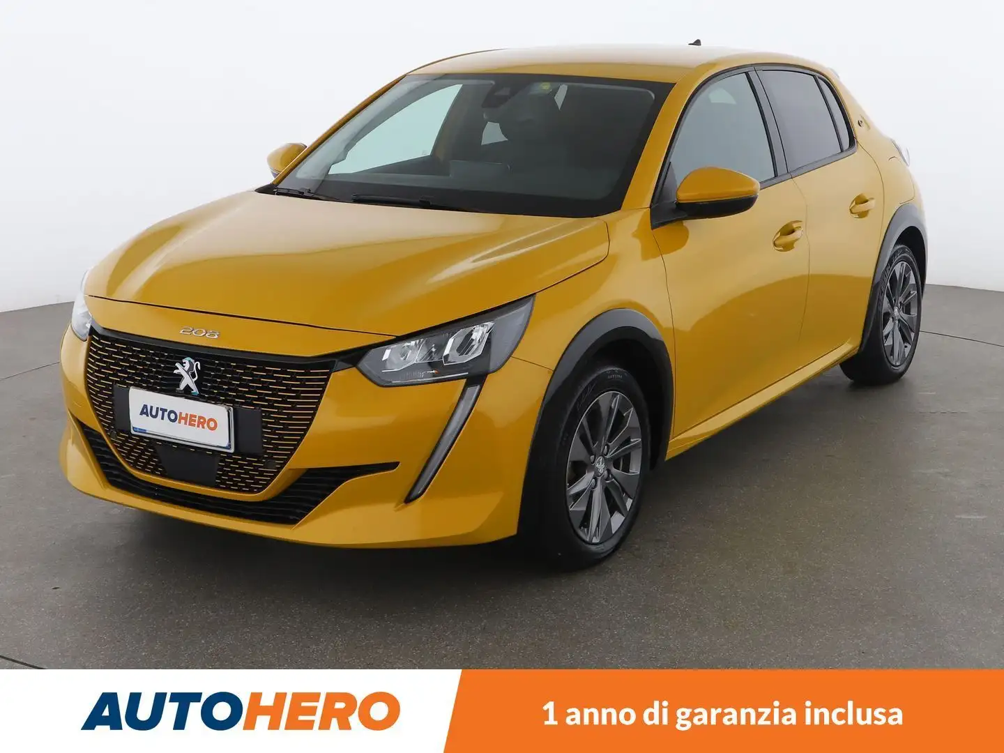 Peugeot e-208 electric drive 100 kW Allure Pack Geel - 1