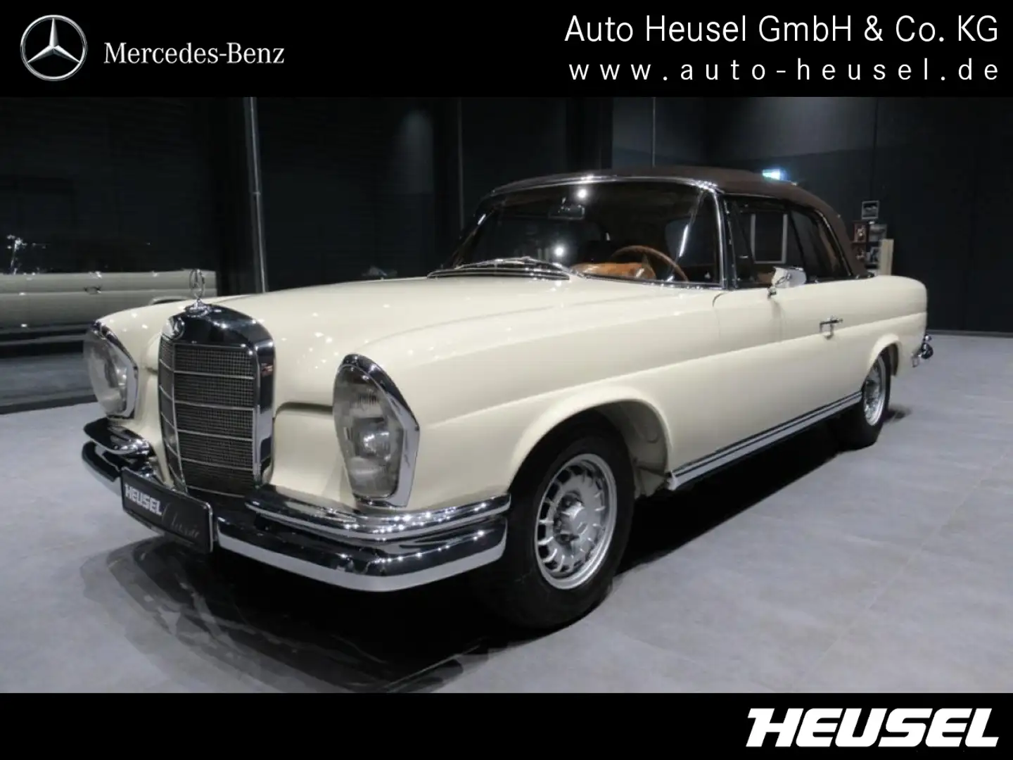 Mercedes-Benz 250 SE/C Cabrio *DE Fahrzeug*aus Familienbesitz" Beige - 1