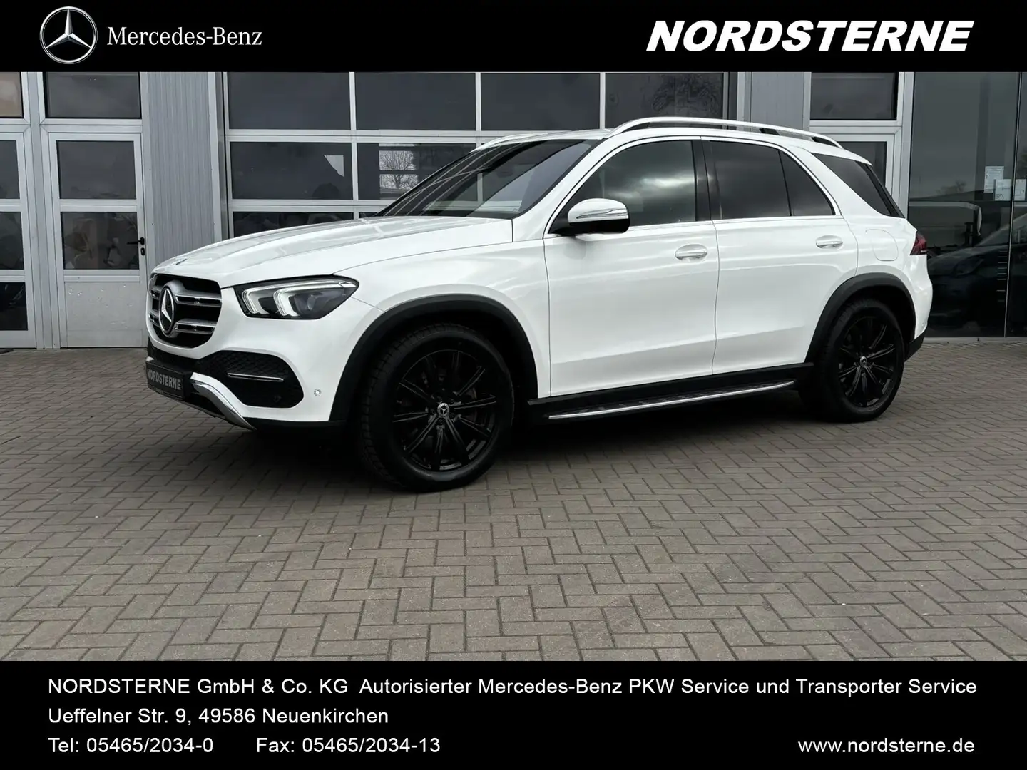 Mercedes-Benz GLE 350 GLE 350 de 4M AIRMATIC AHK 3.5t Volleder Navi Blanco - 1