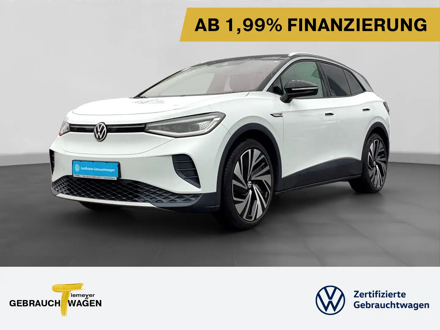 Volkswagen ID.4 FIRST EDITION LM21 AHK PANO WÄRMEPUMPE MATR Weiß - 1