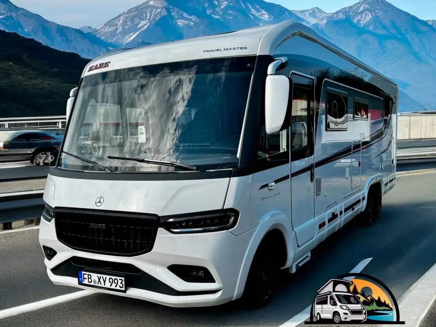Kabe 860Imp. LQB, Cinderella, Voll,300AH,18";EFOY2800 Wit - 1