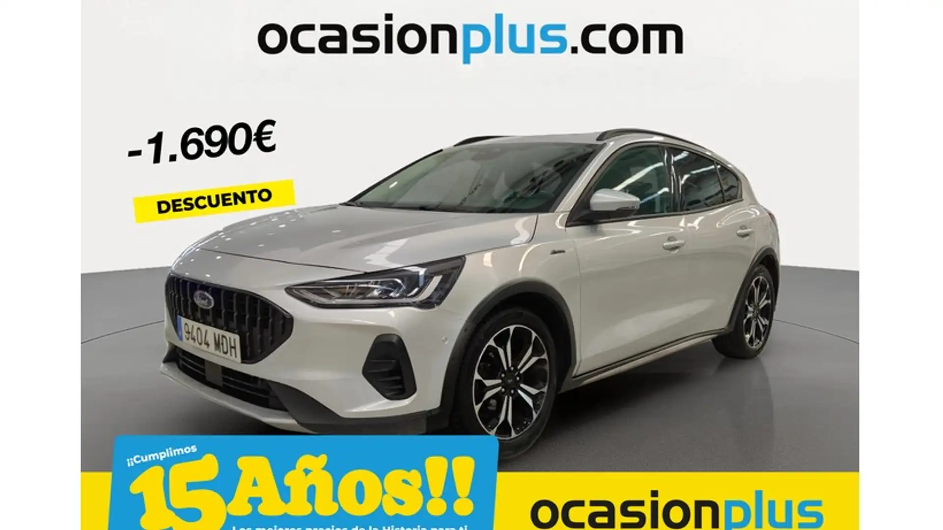 Ford Focus 1.0 Ecoboost MHEV Active Style SIP 155 Argento - 1
