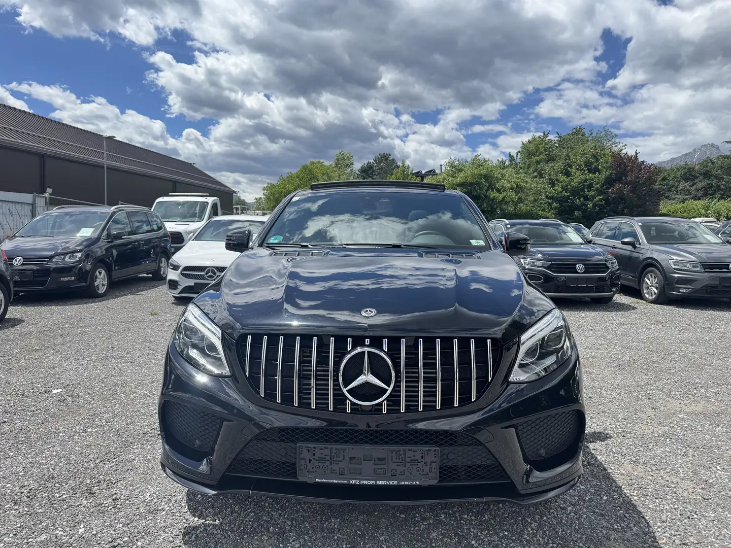 Mercedes-Benz GLE 350 GLE 350 d Coupe AMG Lein Top Zustand 4Matic Schwarz - 2