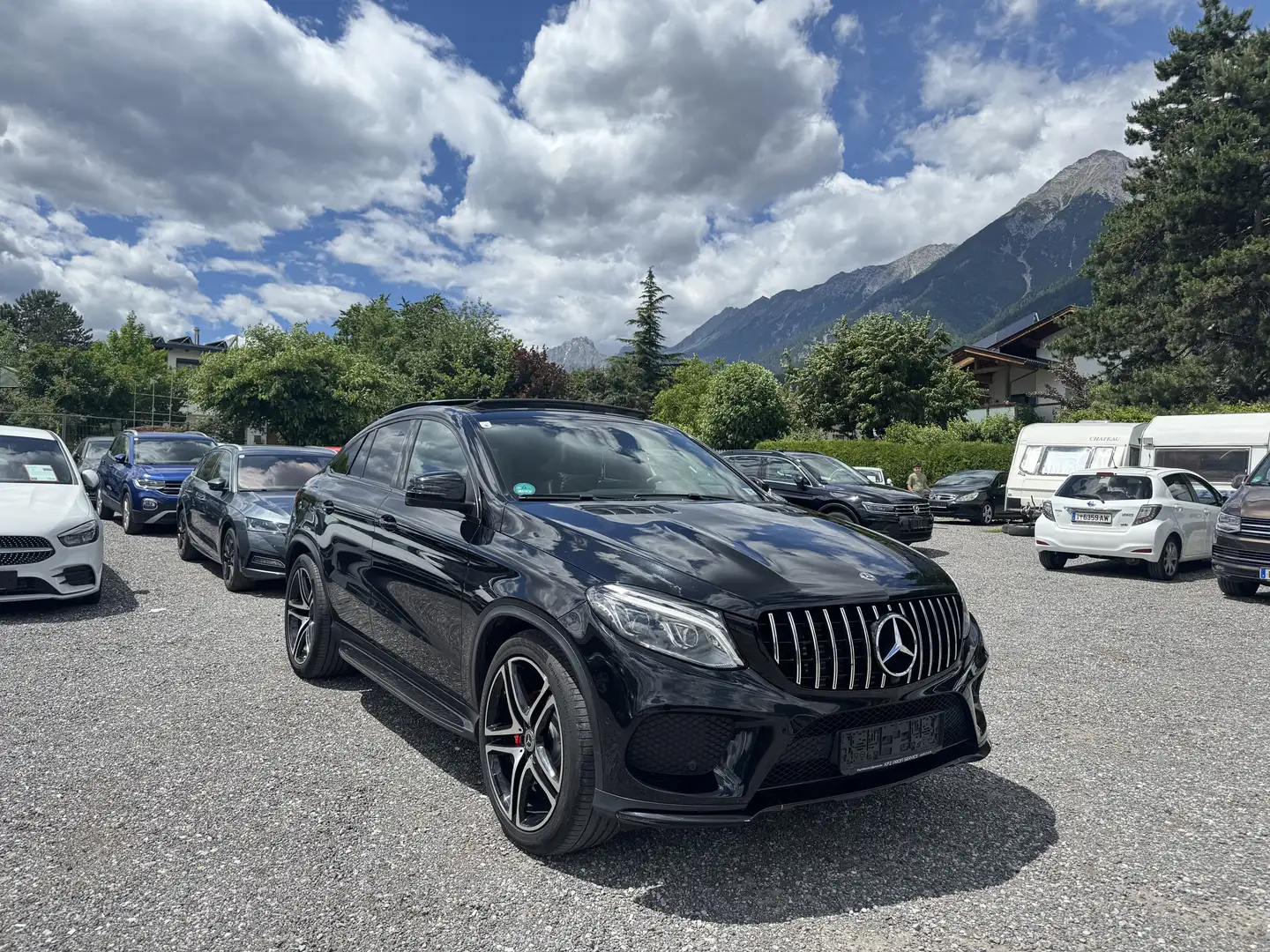 Mercedes-Benz GLE 350 GLE 350 d Coupe AMG Lein Top Zustand 4Matic Schwarz - 1