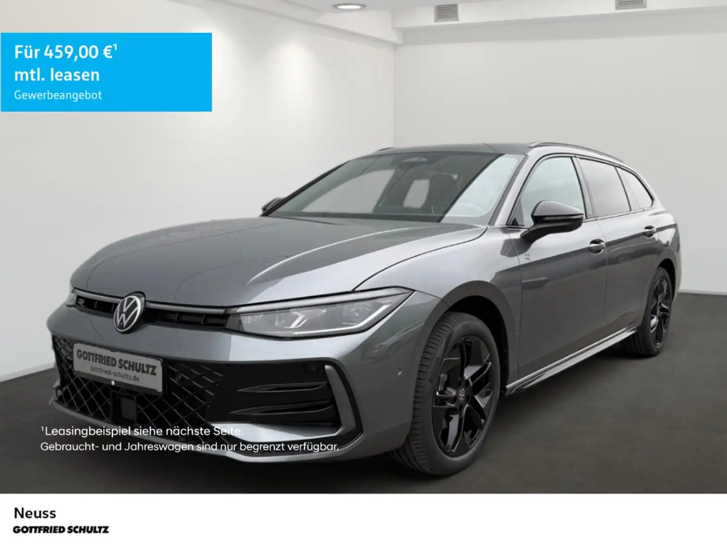 Volkswagen Passat R-LINE 2.0 TDI DSG NAVI AHK KAMERA BLACK STYLE Серый - 1