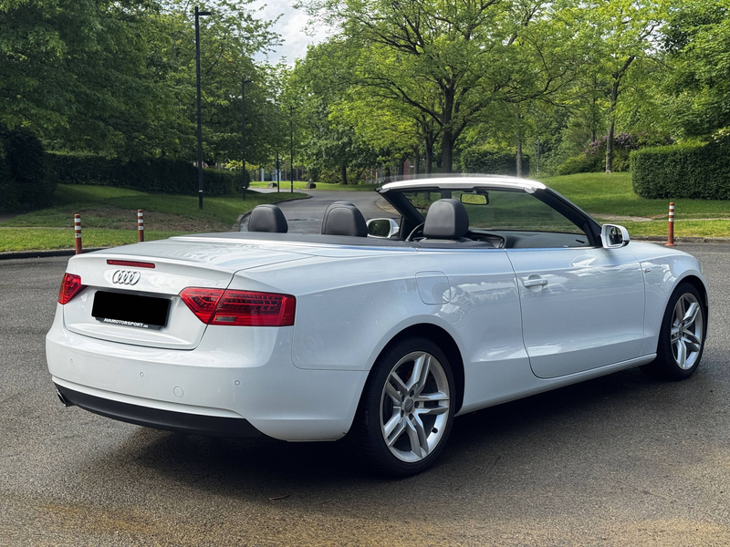 Audi A5 A5 Cabriolet 2.0 TDi 2.0 TDi RARE EN S LINE SIEGES CHAUFFANTS JA 18 S LINE FACELIFT 2012 — photo 4