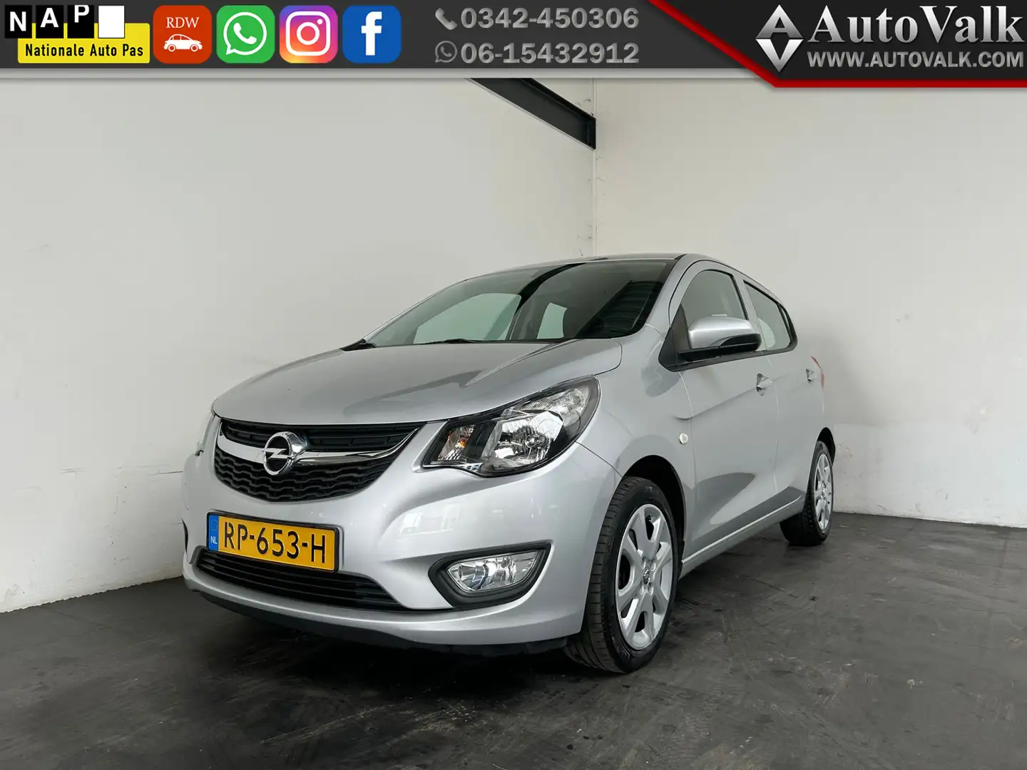 Opel Karl 1.0 ecoFLEX Edition Grijs - 1