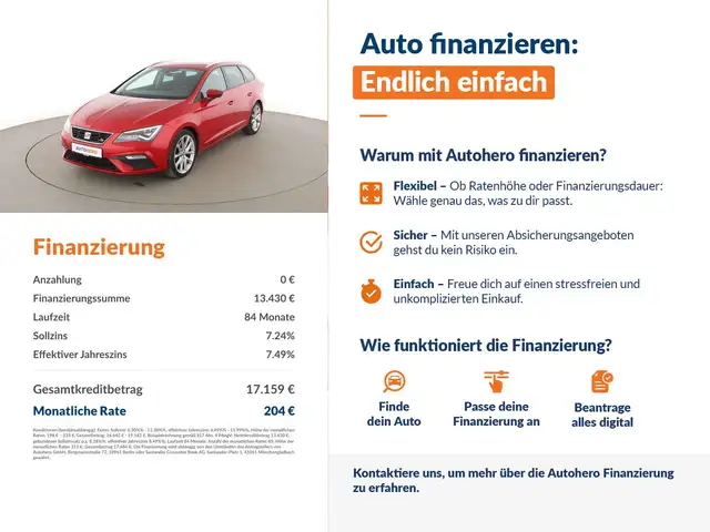 Seat Leon view 2