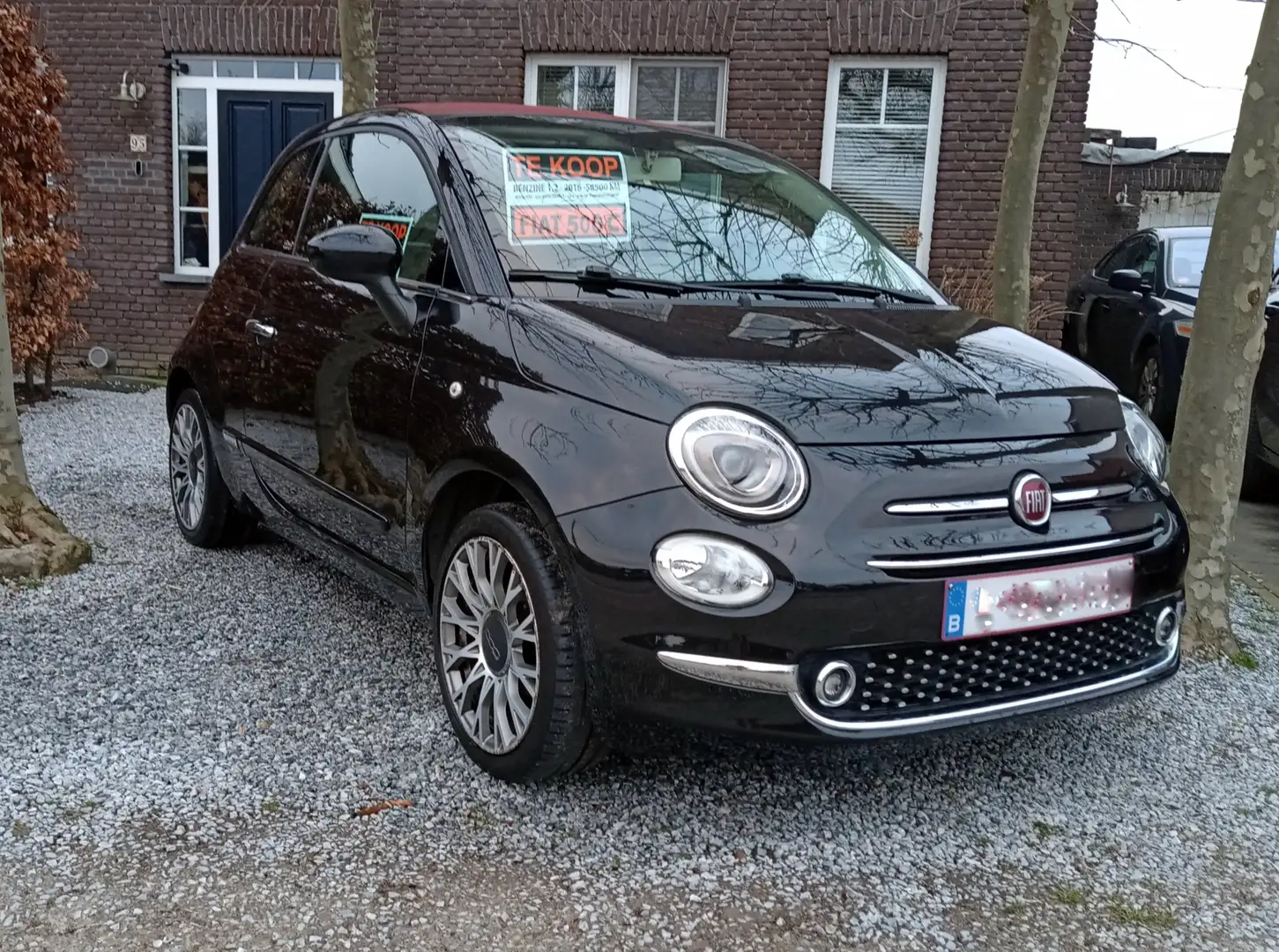 Fiat 500C 1.2i+Lounge Noir - 2